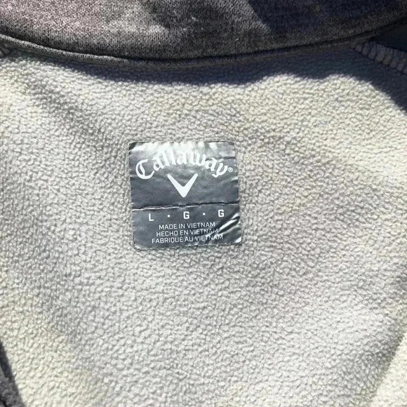 Callaway large zip up hoodie - Picture 2 of 2